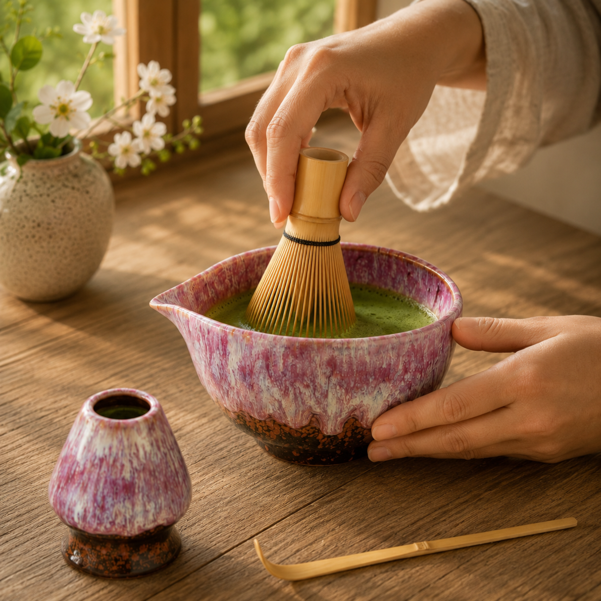 Hana Bloom 6-Piece Matcha Set - image 7