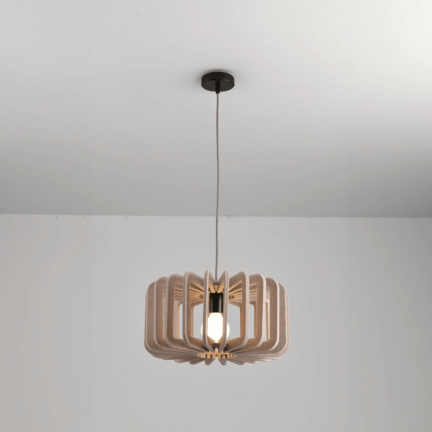 Echo Felt Pendant Light – Modern Acoustic Noise-Reducing LED Chandelier
