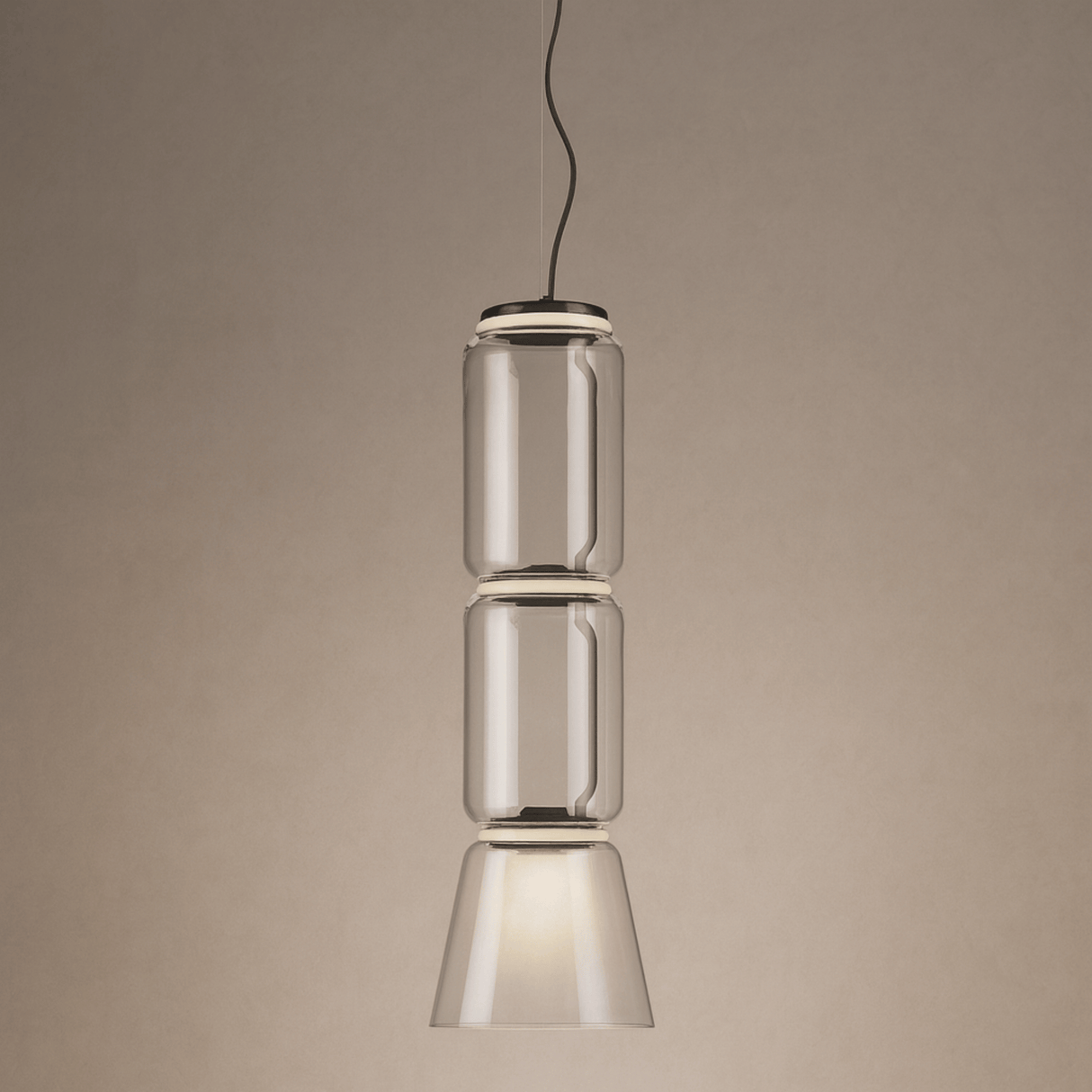 LumaCone Glass Pendant Light