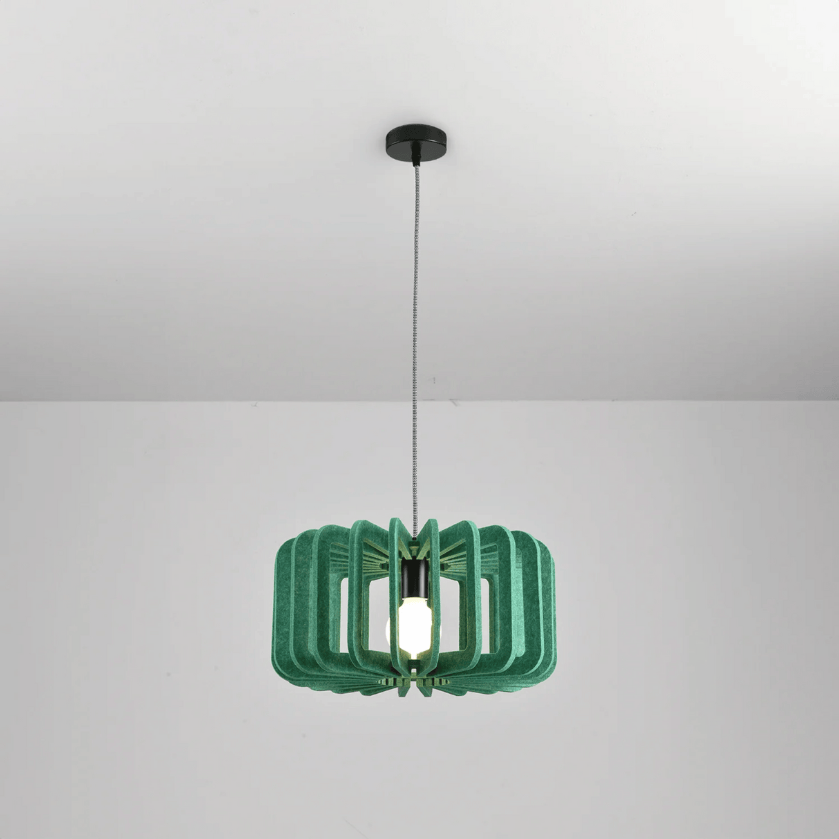 Echo Felt Pendant Light – Modern Acoustic Noise-Reducing LED Chandelier