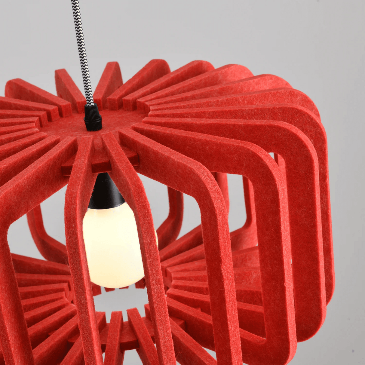Echo Felt Pendant Light – Modern Acoustic Noise-Reducing LED Chandelier