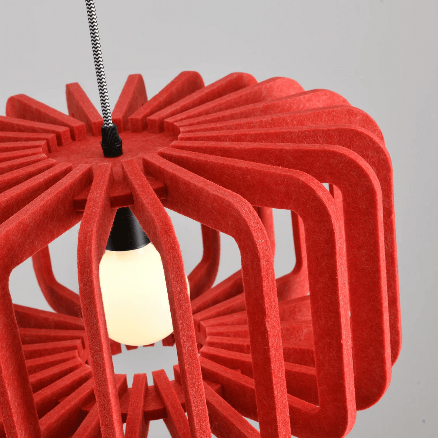 Echo Felt Pendant Light – Modern Acoustic Noise-Reducing LED Chandelier