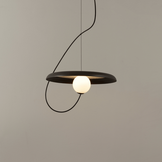 Black MagnoGlow Magnetic Pendant Light