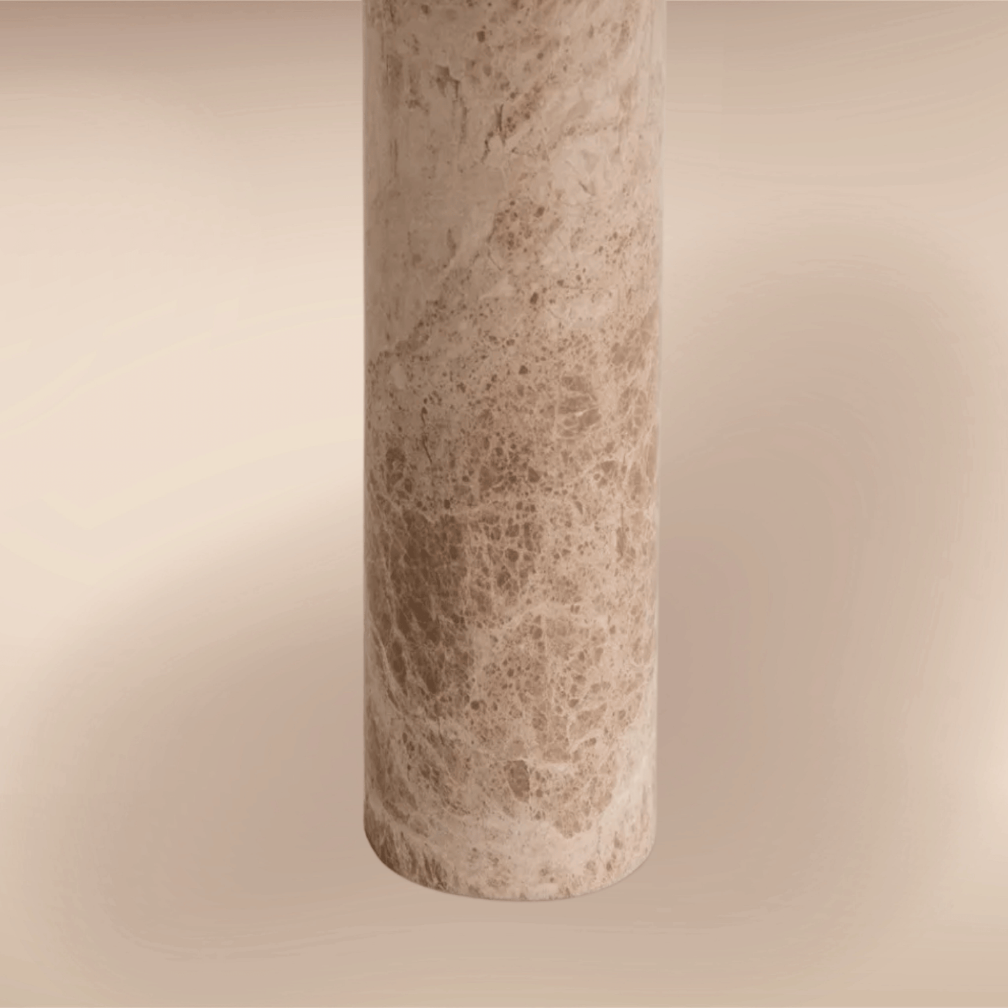 Close Look at Marble Table Lamp base.