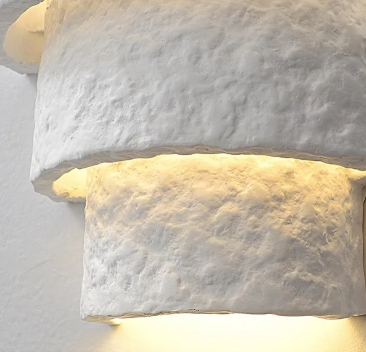 Éclat Wall Lamp – Minimalist French Gypsum Light Fixture