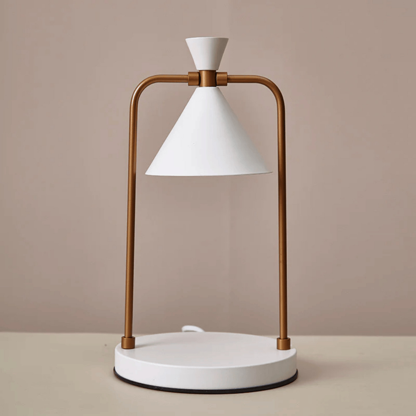 LumoGlow Retro Candle Warmer Lamp – Dimmable Wax Melt Electric Lamp for Home & Bedroom Decor