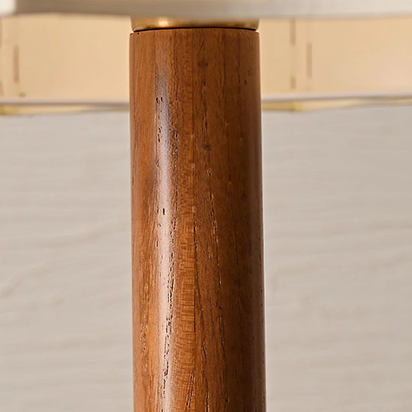 Hikari Pleated Wooden Table Lamp