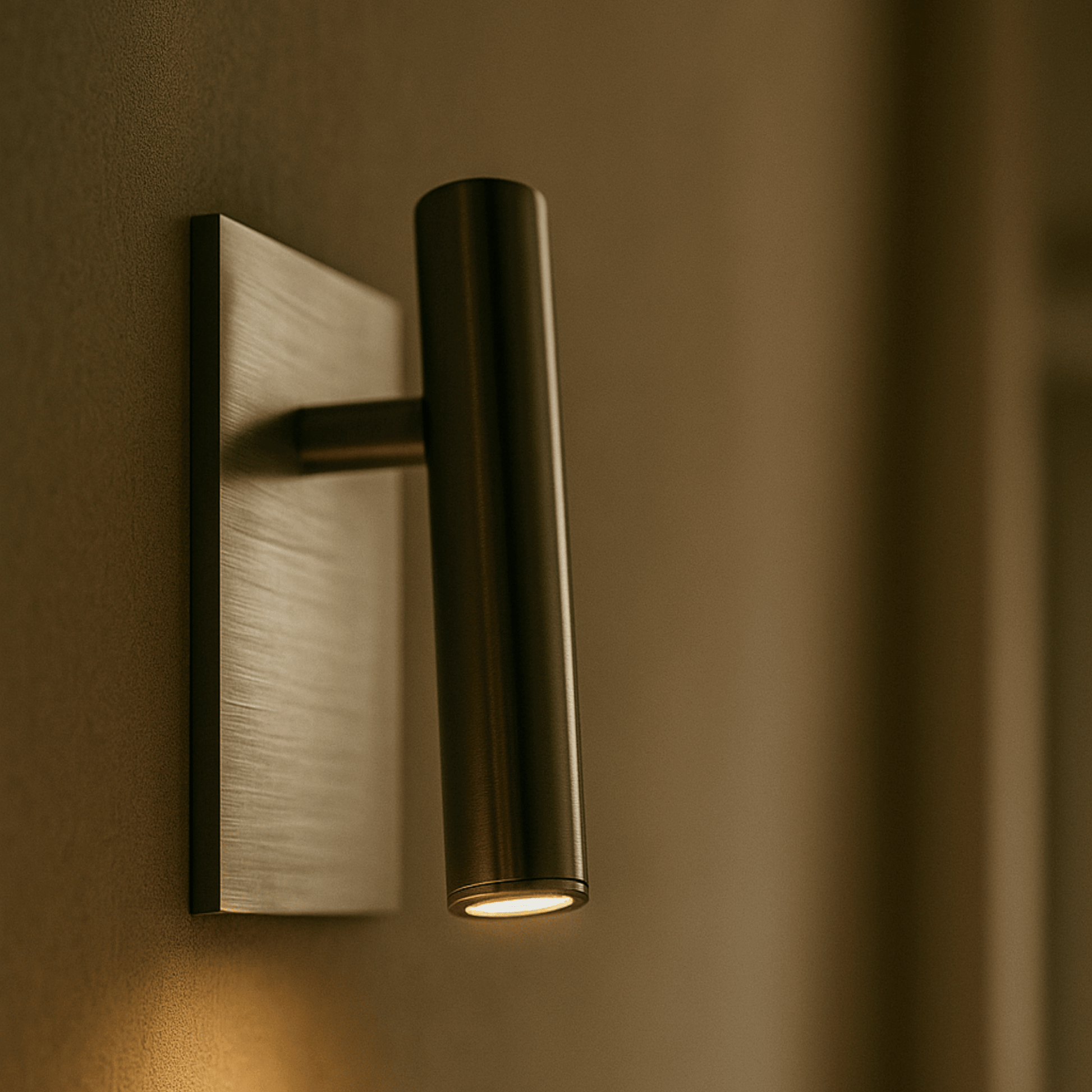 Embedded LED Reading Wall Lamp With Switch Adjustable