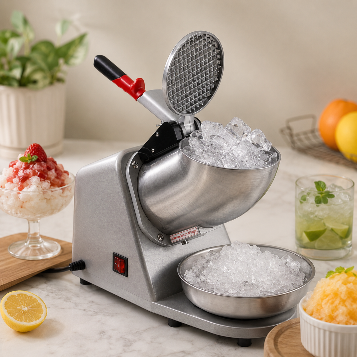 Frosti Pro Commercial Ice Shaver Machine