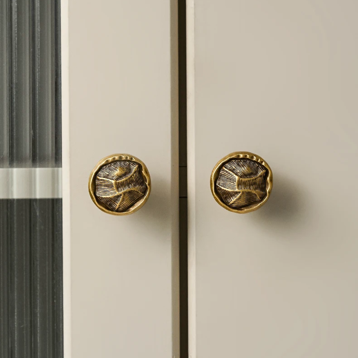 Relievo Solid Brass Cabinet Knobs