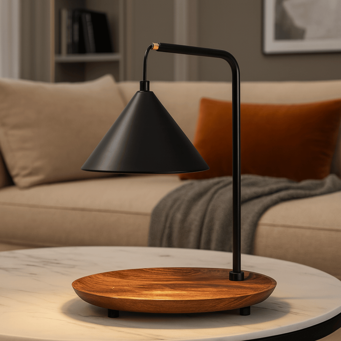 EternaGlow Candle Warmer Lamp
