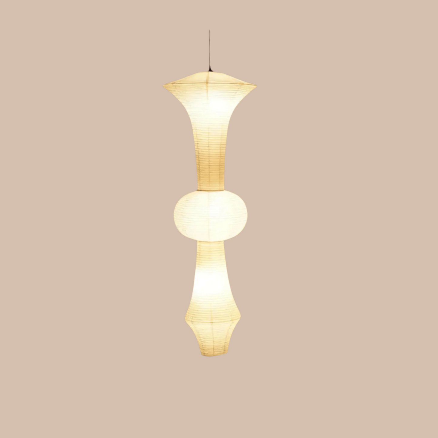 Zenlite Akari 48 cm by 145 cm pendant