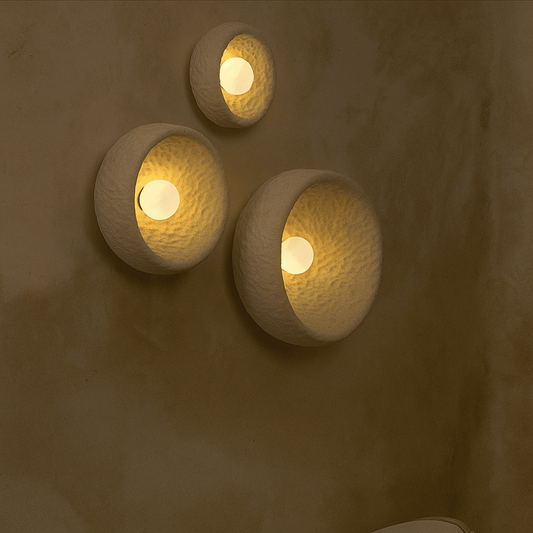KumoSabi Japanese Wabi-Sabi Wall Lamp