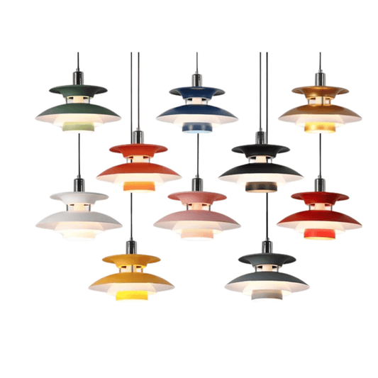 Sleek UFO design ceiling lamp collection