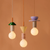 Bauform Wooden Pendant Lamp – Nordic Bauhaus LED Hanging Light