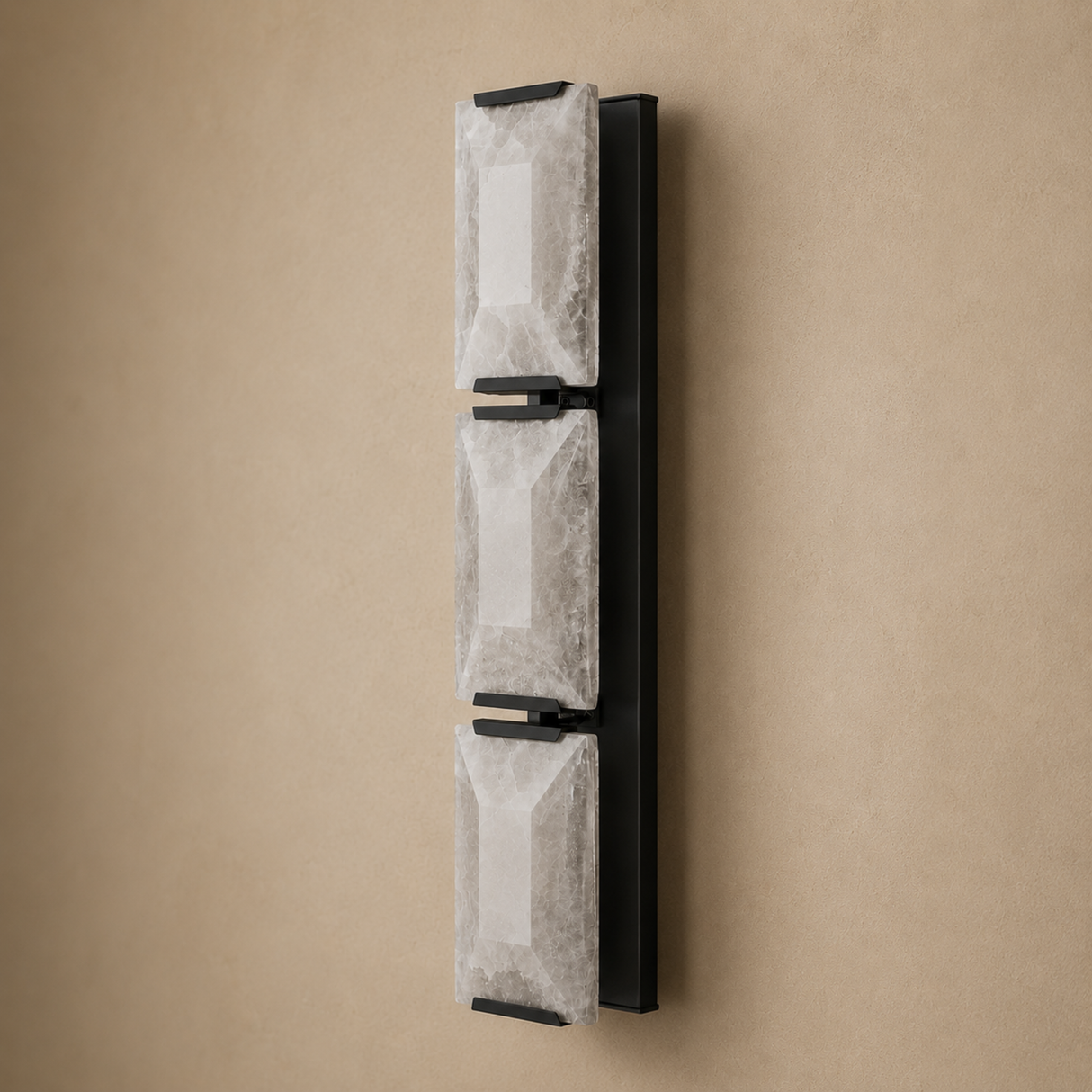 Vetrina Alabaster Marble Wall Light – Triple Light