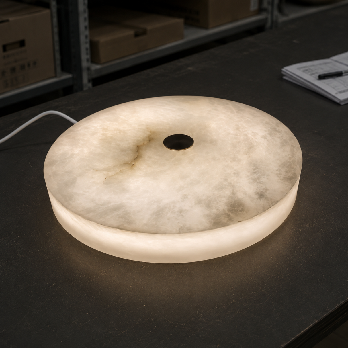 Velora Marble Ceiling Light