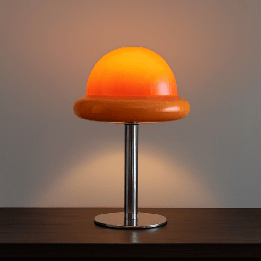 Orange Retro Table Lamp