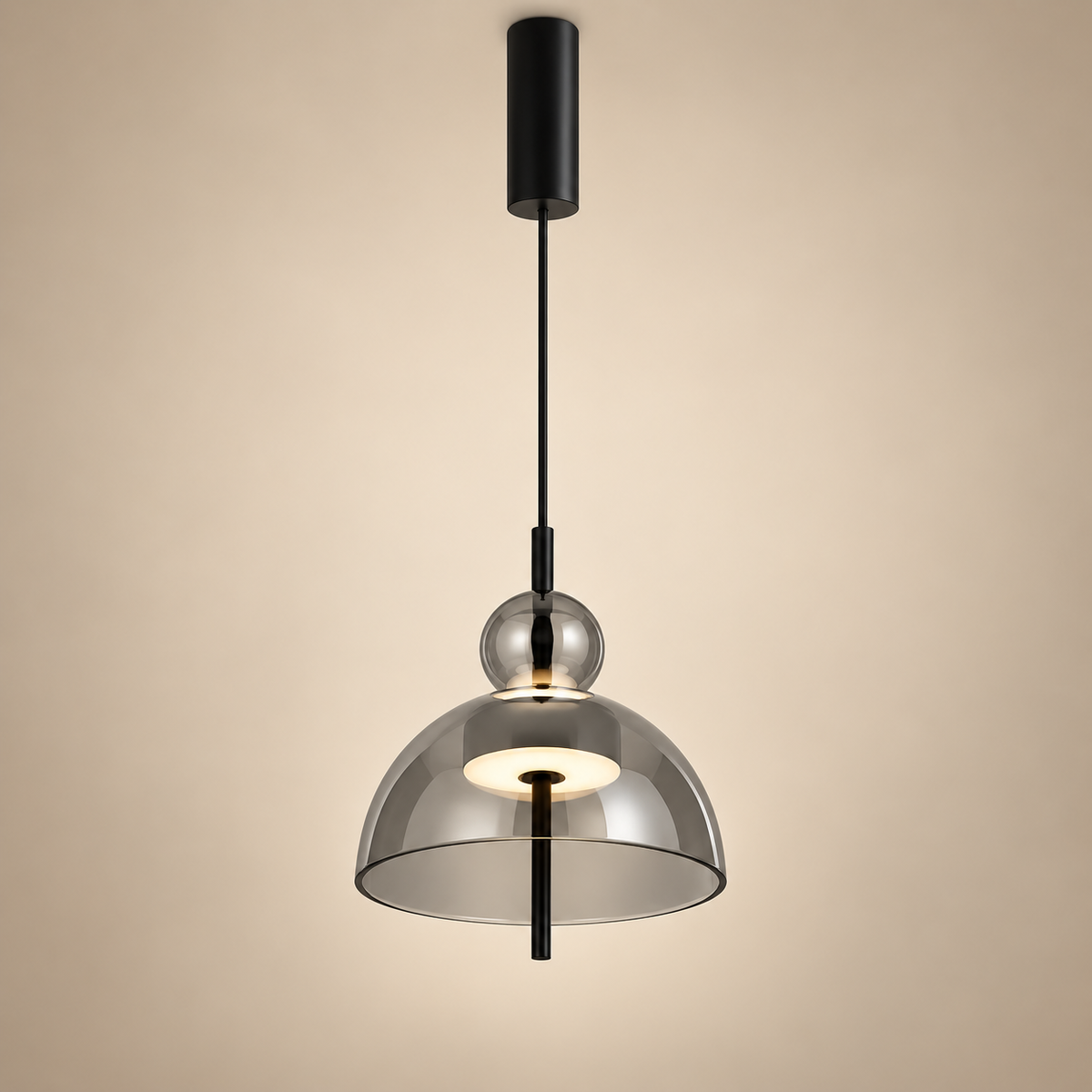 Velune Sculptural Glass Pendant Light