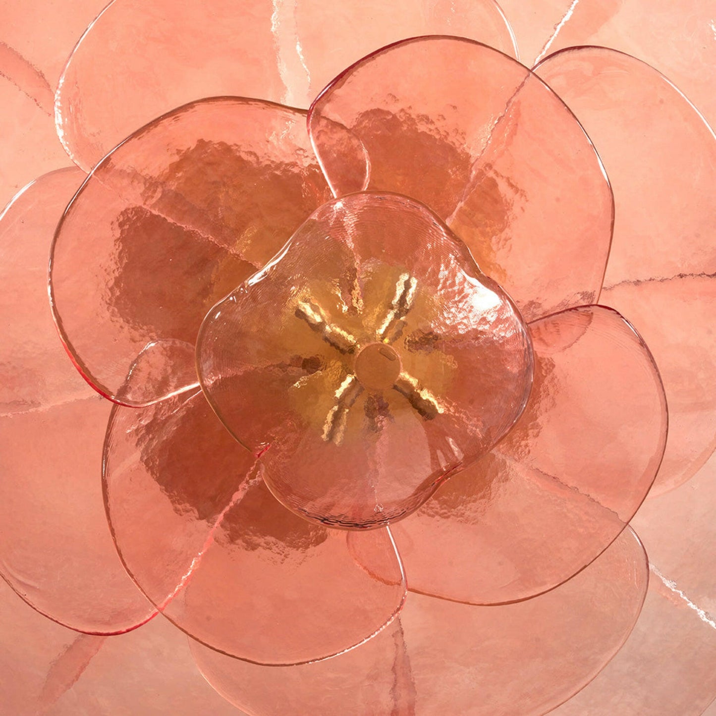 LustraVitra Pink Ceiling Chandelier