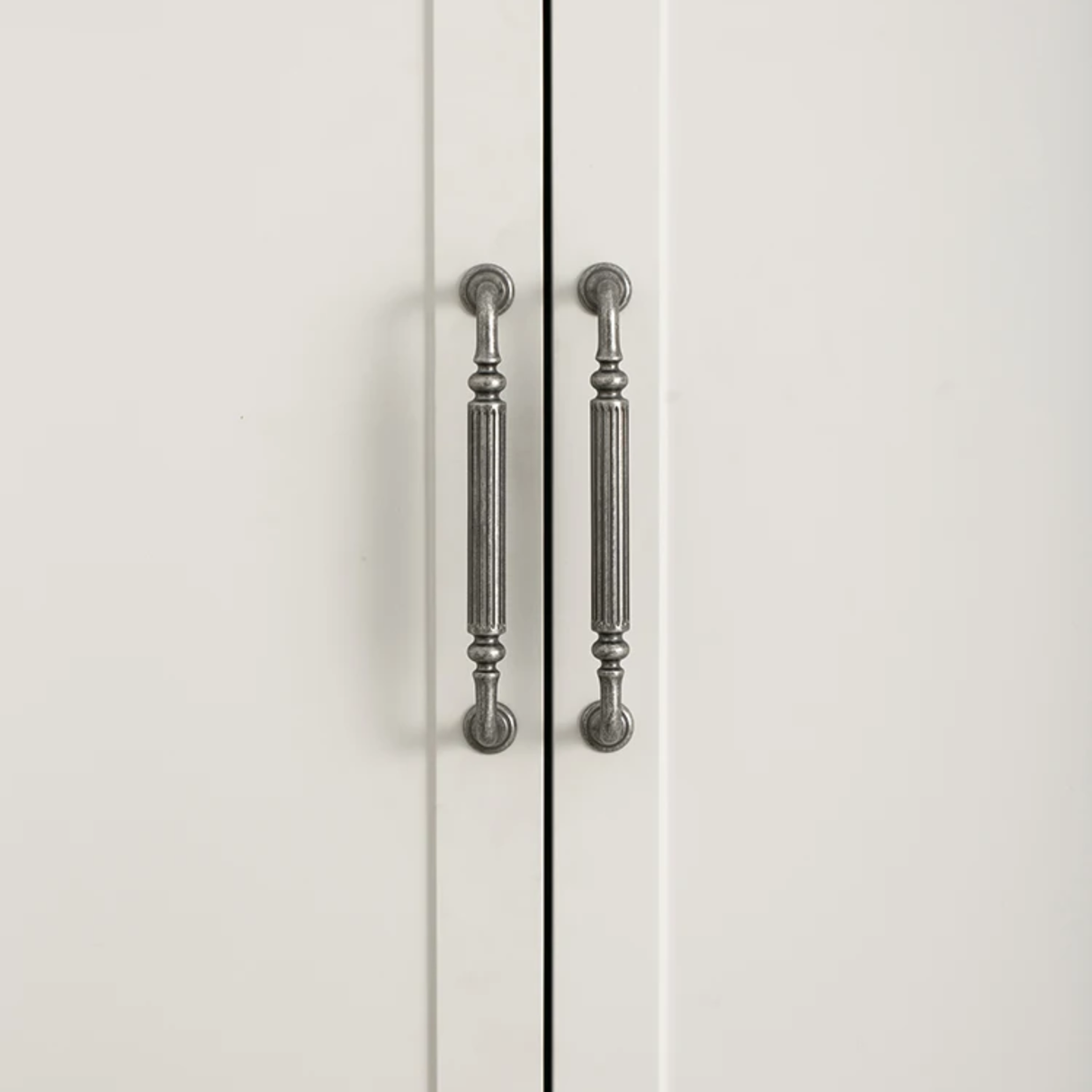 Heritage Fluted Brass Cabinet Hardware
