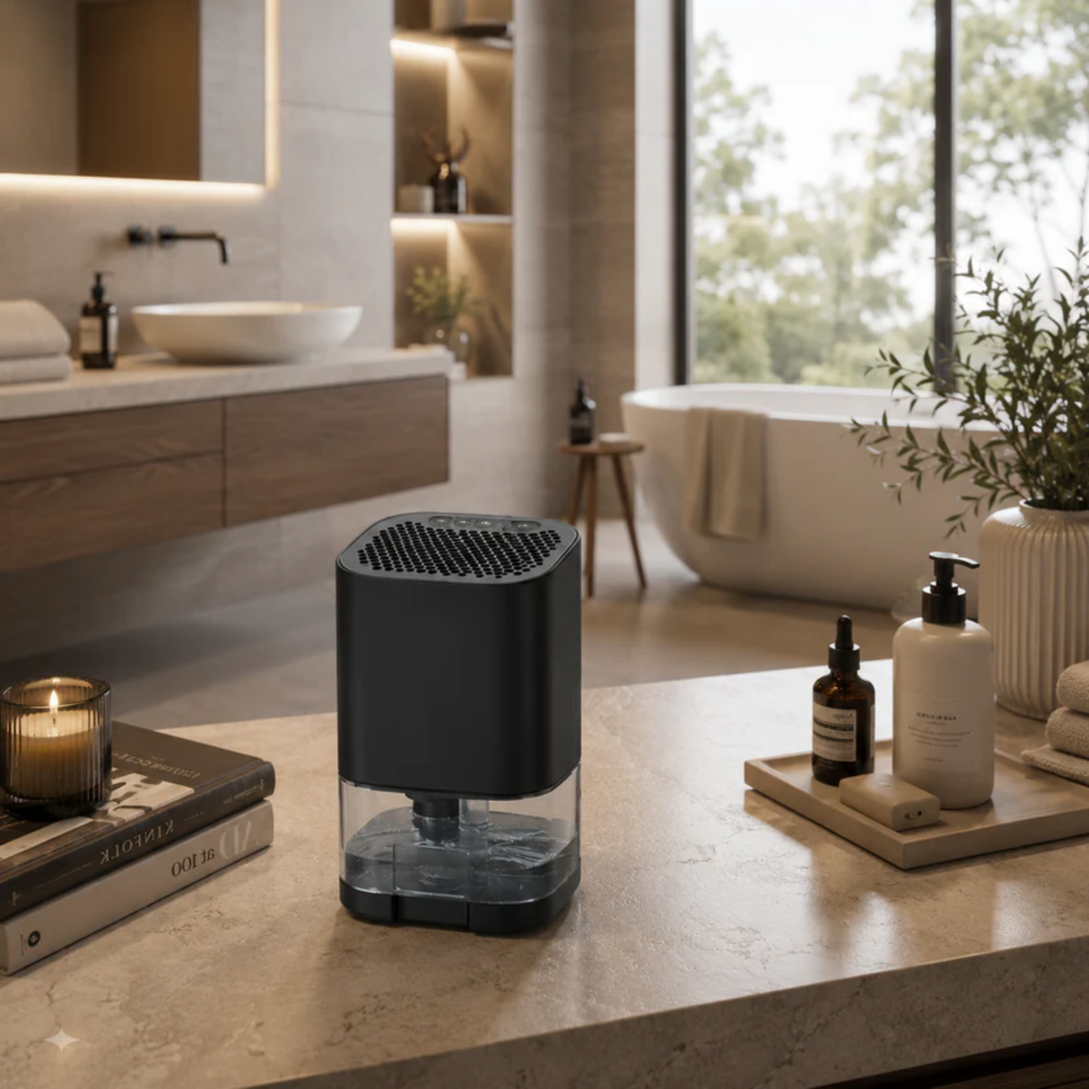 AeroDry Mini Dehumidifier – Quiet 1L Moisture Control, alternate view 3