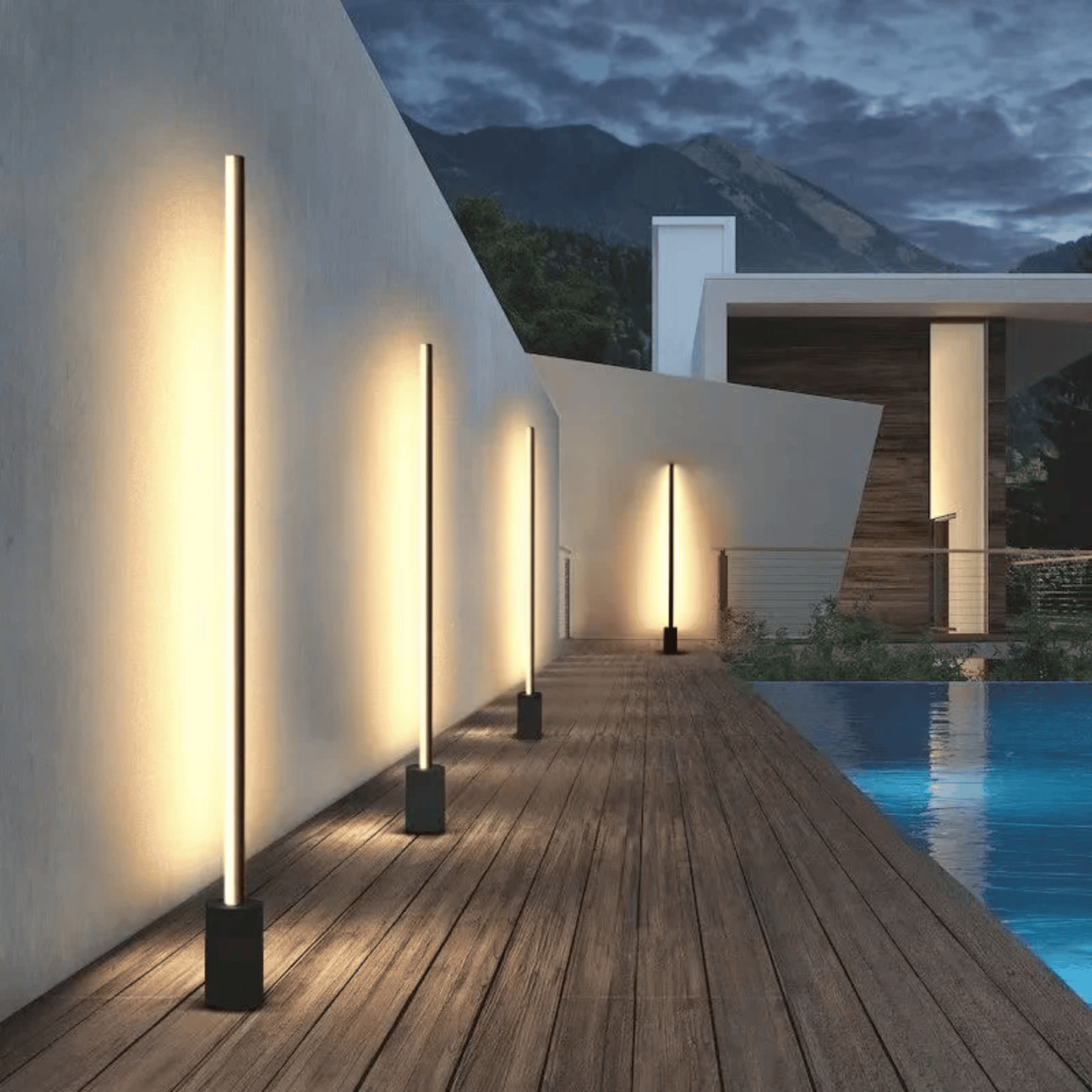 LumoPath LED Lawn Light – Modern Waterproof Lamp