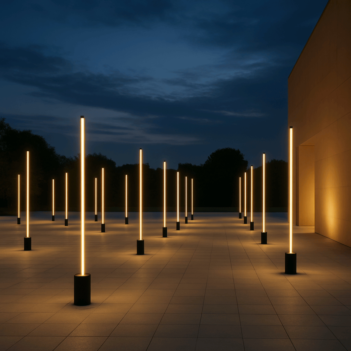 LumoPath LED Lawn Light – Modern Waterproof Lamp