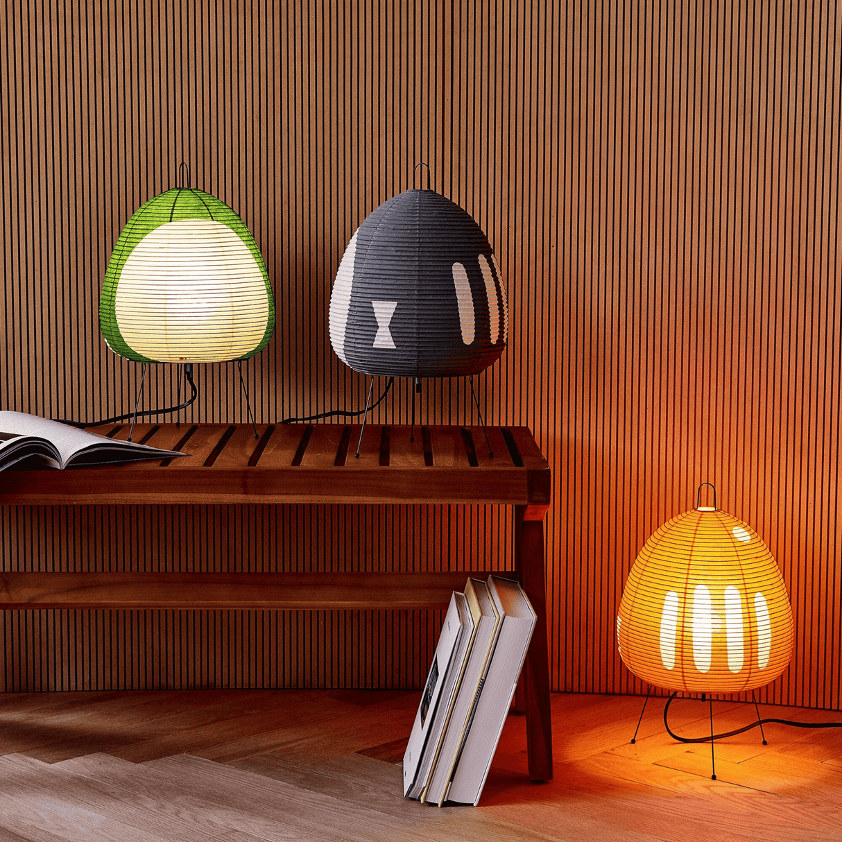 Kōan Rice Paper Table Lamp – Minimalist LED Serenity Light