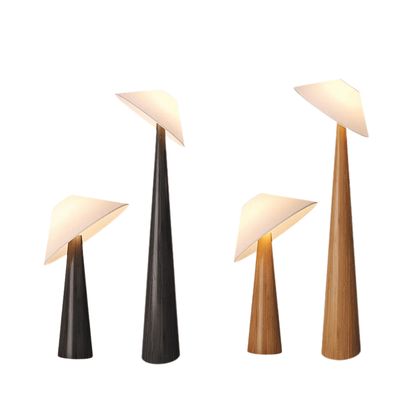 Japanese Wabi-Sabi Zen Floor Lamp – Solid Wood Standing Lamp for Living Room, Bedroom, and Study collections