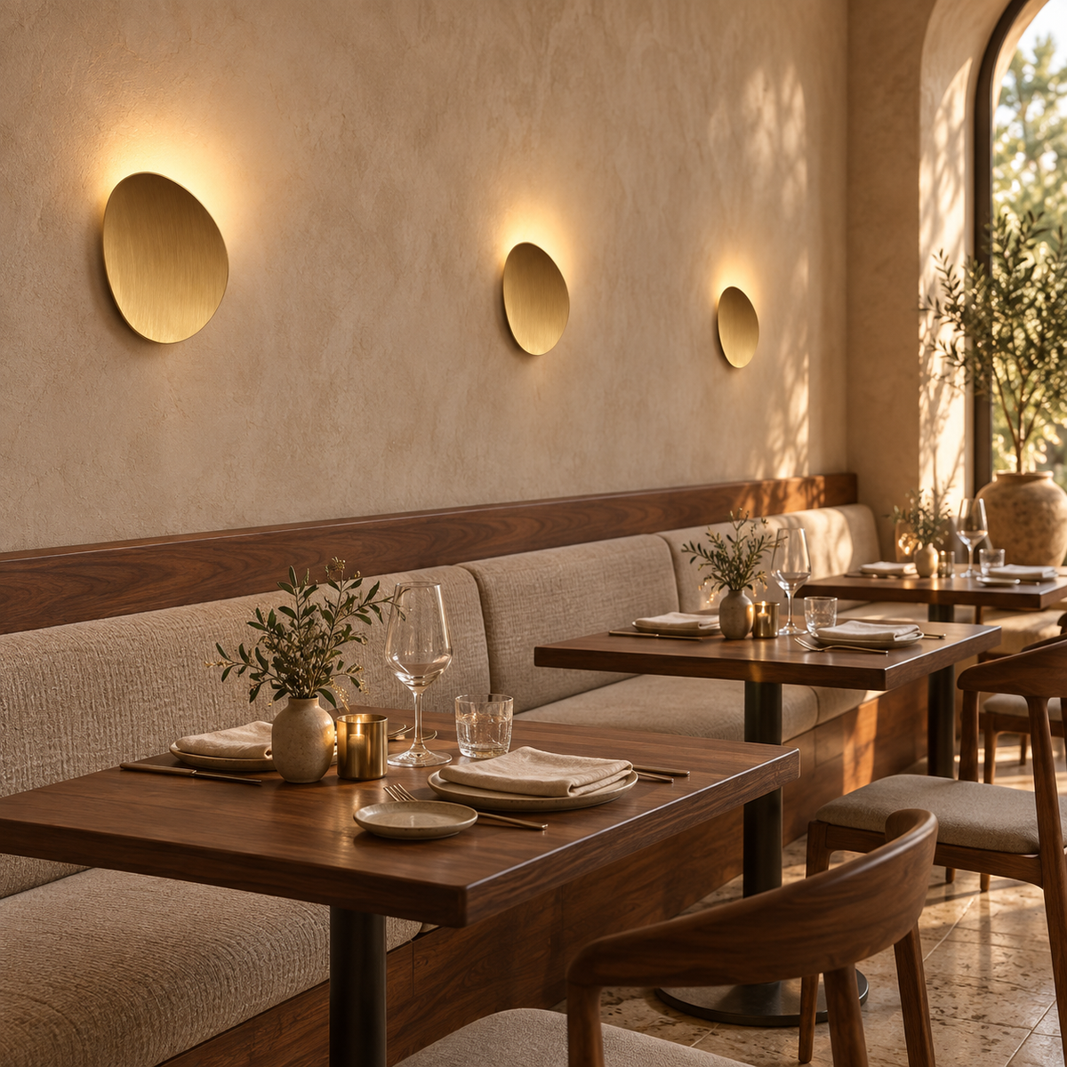 Novara Sculptural Aluminum Wall Light
