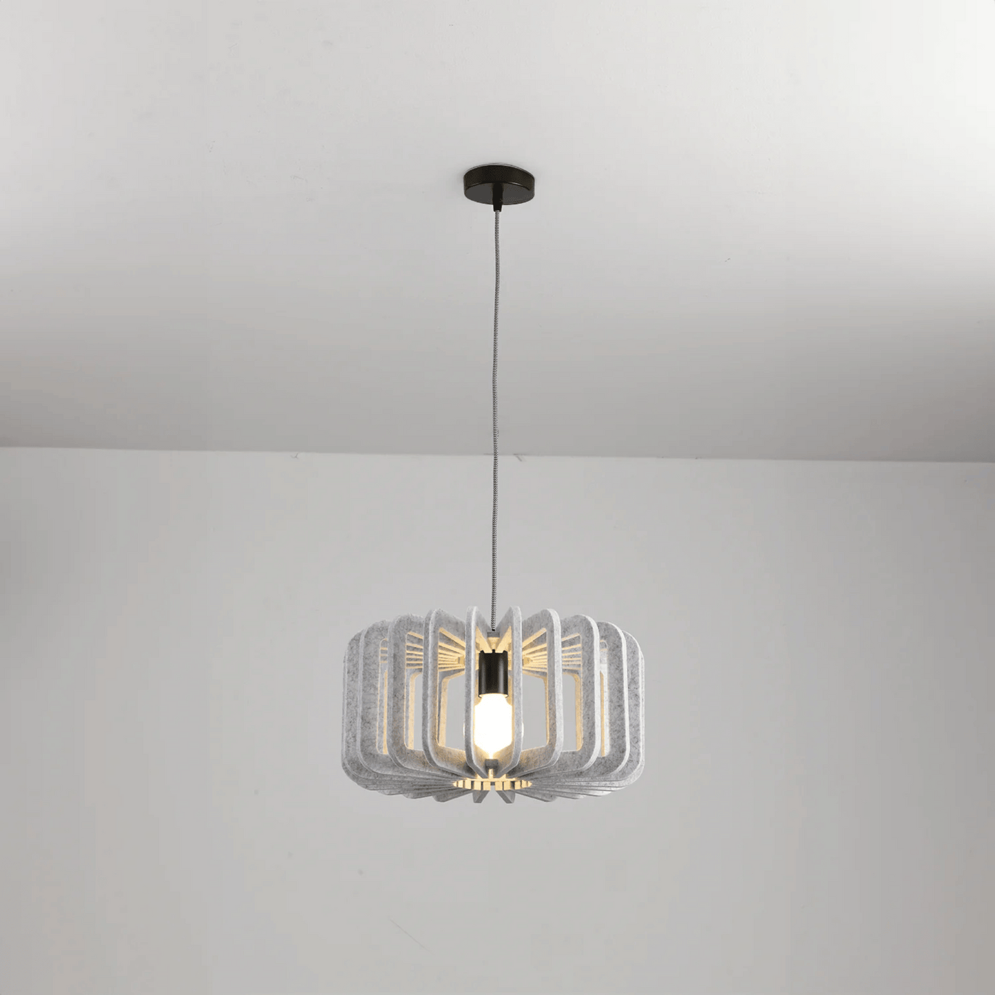 Echo Felt Pendant Light – Modern Acoustic Noise-Reducing LED Chandelier