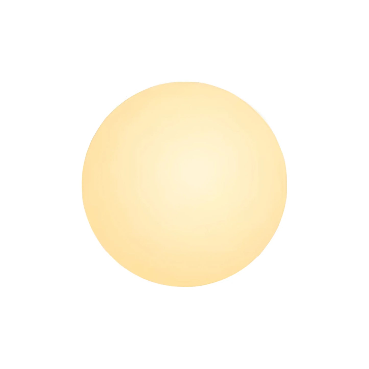 Solid light yellow color swatch on a white background