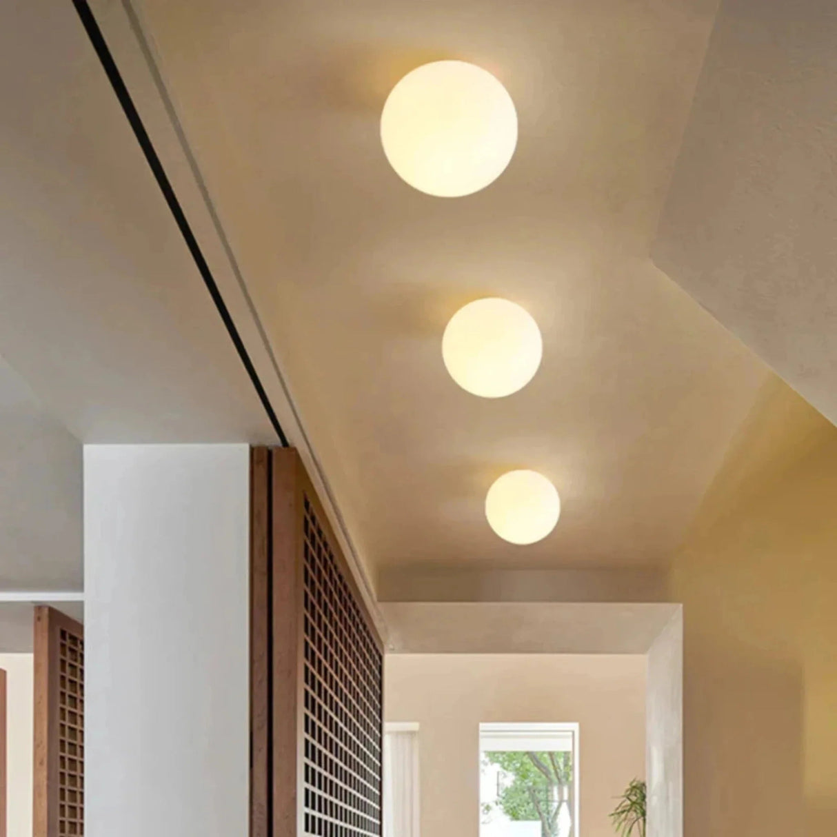Concealed Base Glass Wall Lamps, a stunning addition to any modern home for ceiling