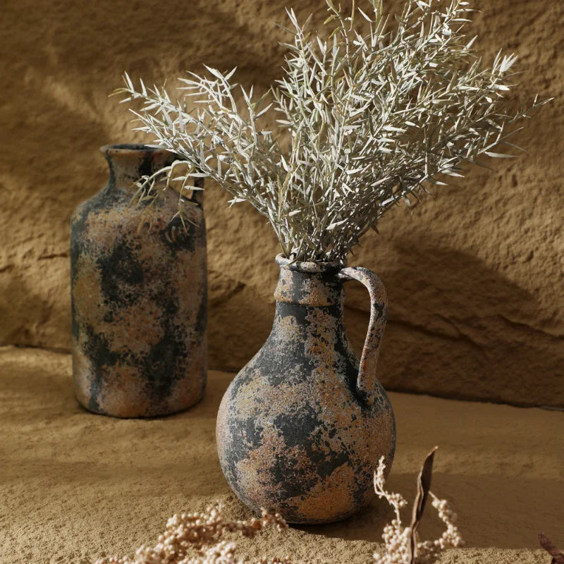WabiHaven Earthenware Vase