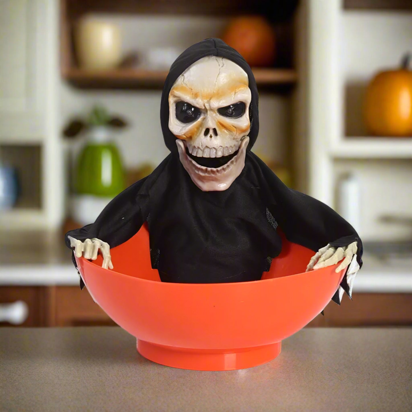 Spooky Skull Surprise Candy Bowl