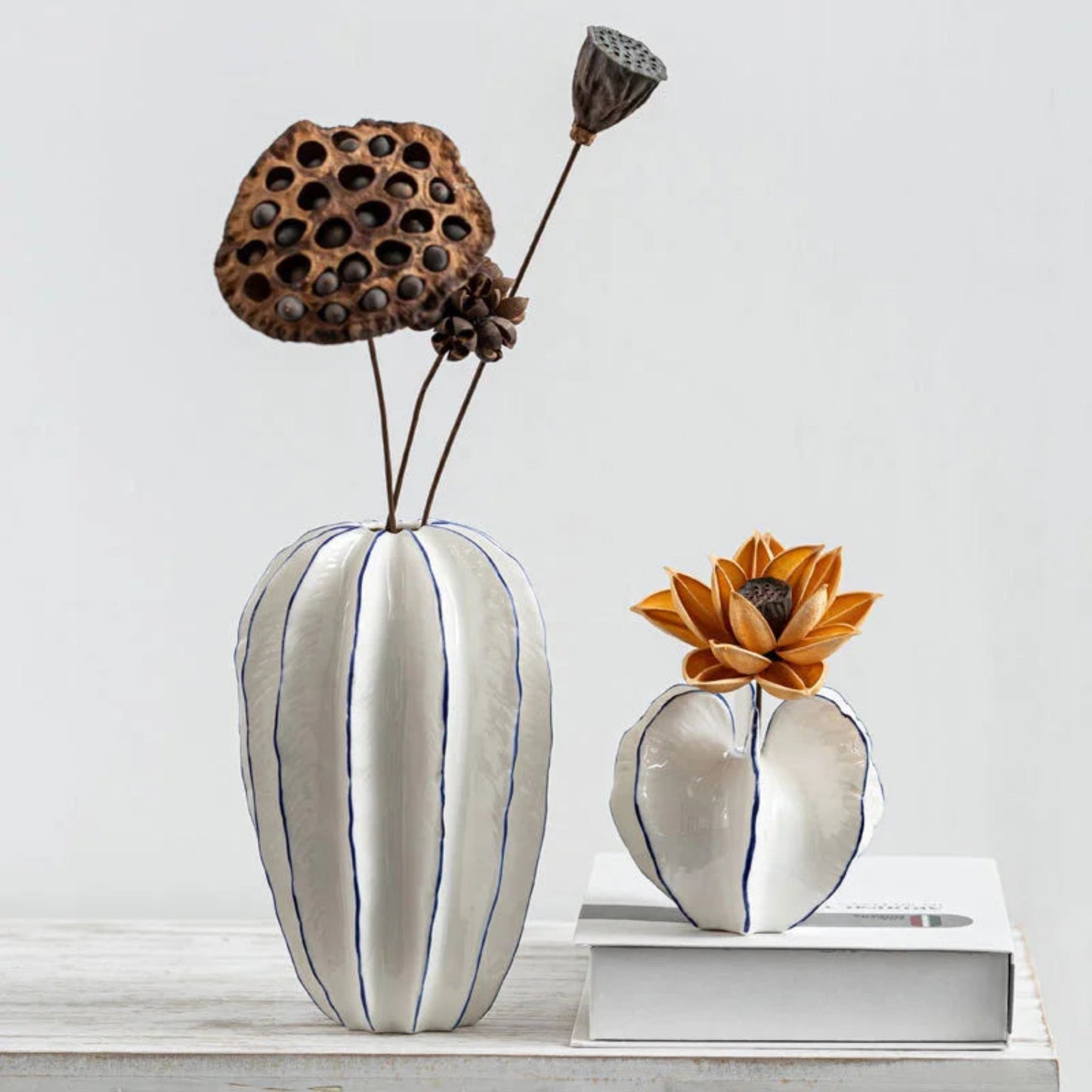OrnaBloom Vase – Porcelain Vase