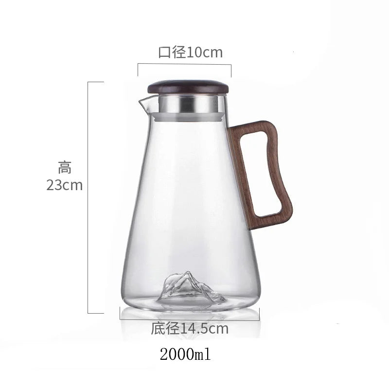 Marene Heat-Resistant Glass Water Jug