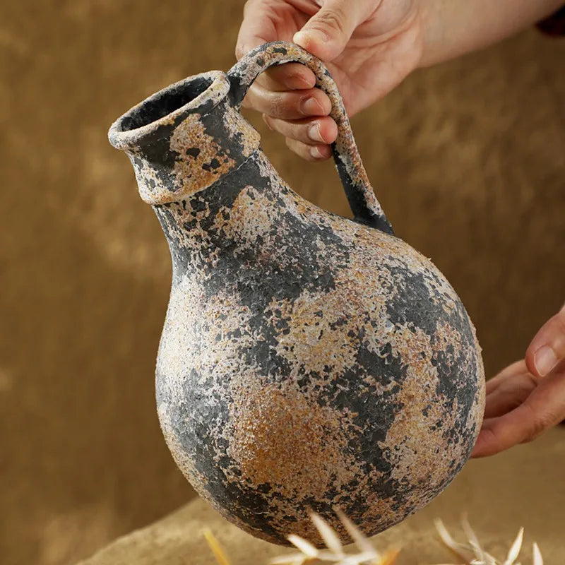 WabiHaven Earthenware Vase