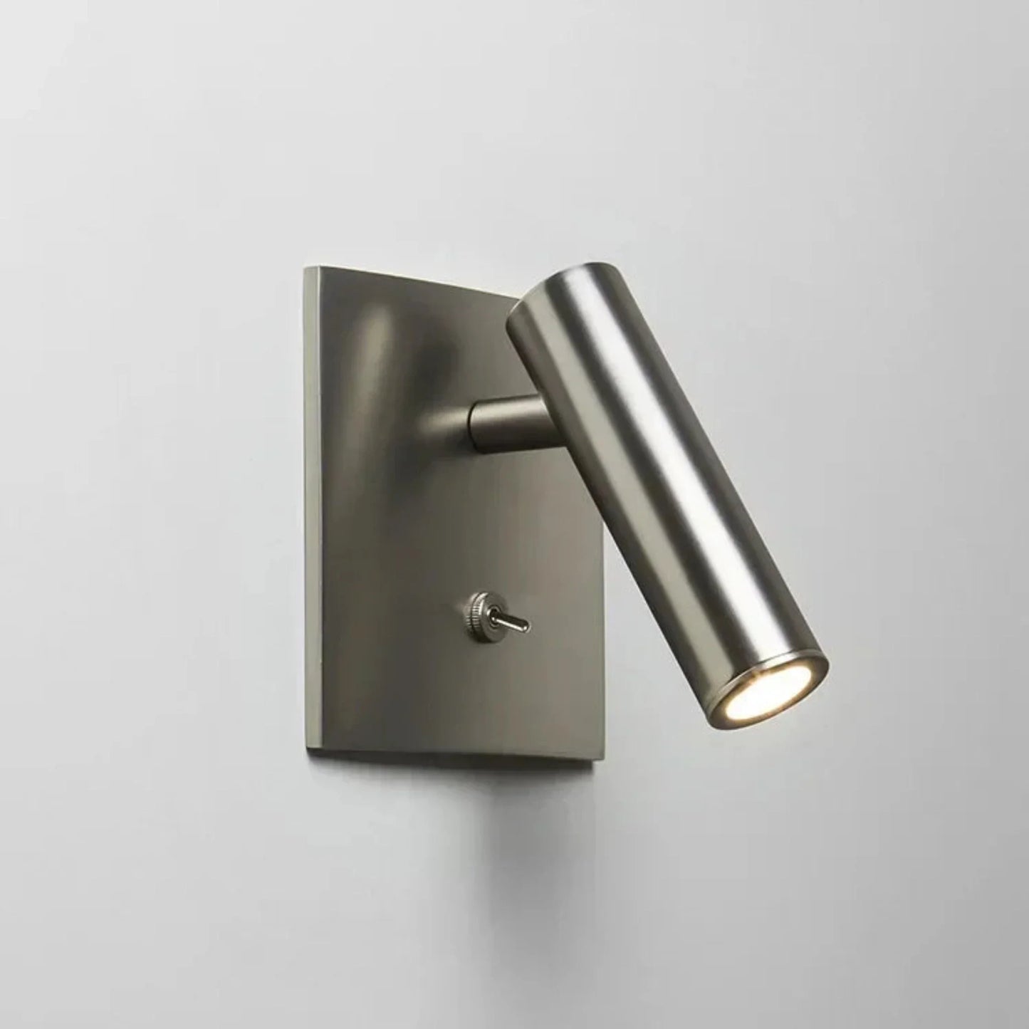 Embedded LED Reading Wall Lamp With Switch Adjustable Hotel Bedroom Bedside Headboard