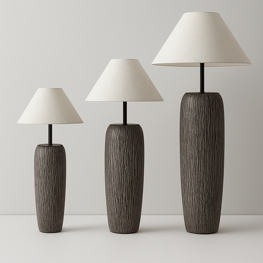 SabiStone Japanese Ceramic Floor Lamp – Artistic Vintage Standing Light