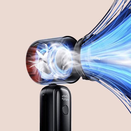 FlexiCool Pro Foldable & Rechargeable Fan With 6 Speeds