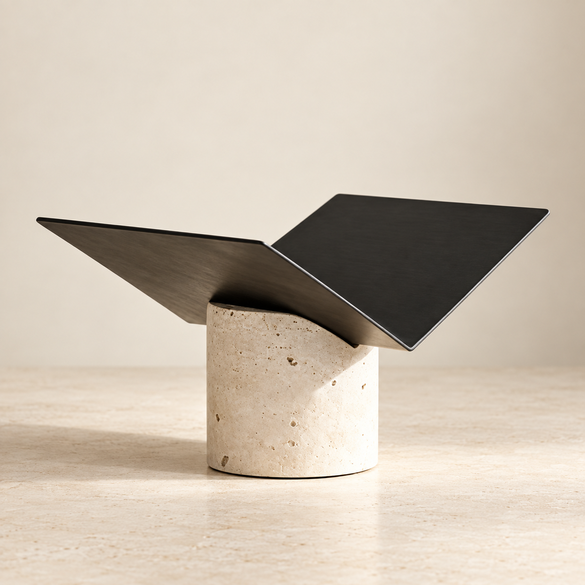 Marevia Sculptural Magazine Rack