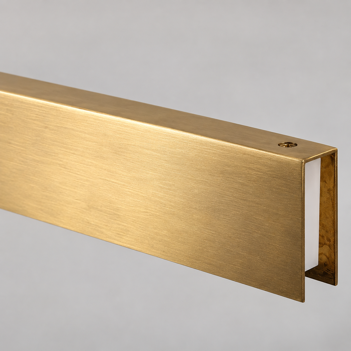 Aurevia Linear Brass LED Pendant