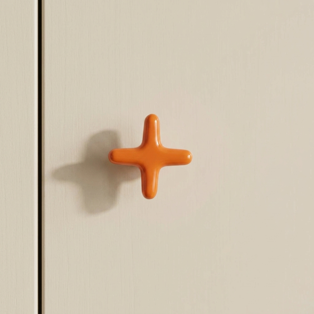 Premium cross cabinet pull for drawers and wardrobes