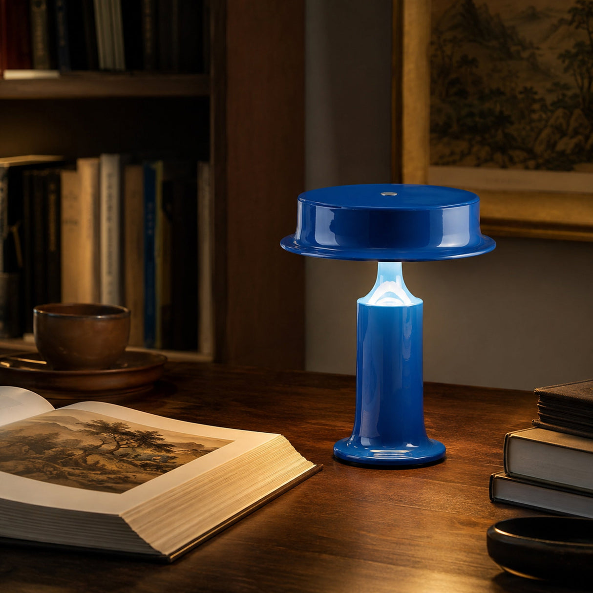 Colorful hat table lamp generated product photo 6