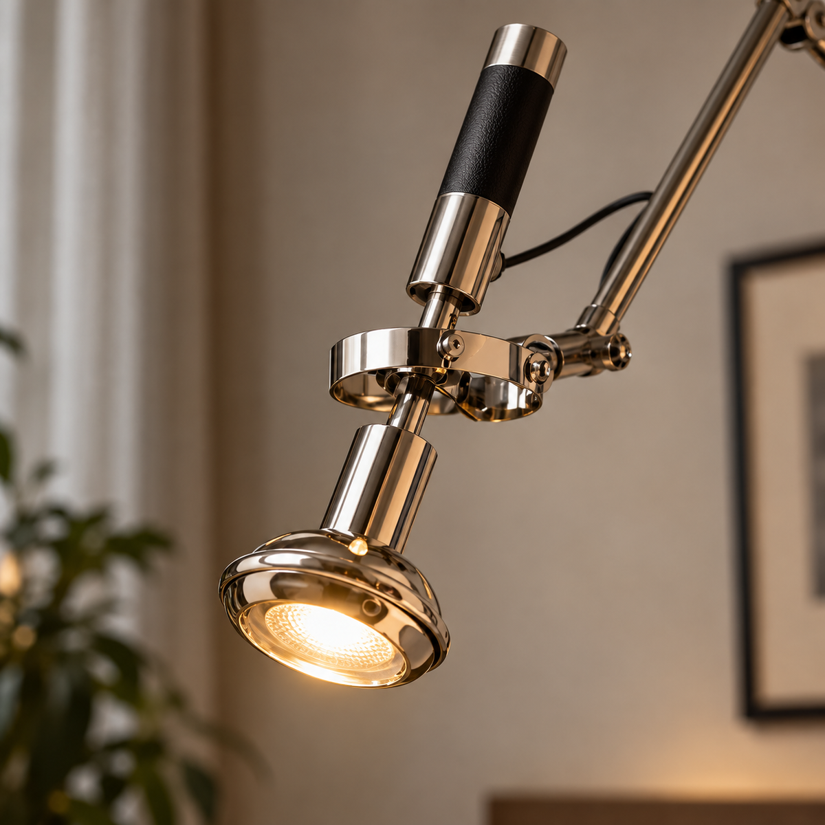 Rovelle Adjustable Swing Arm Wall Light