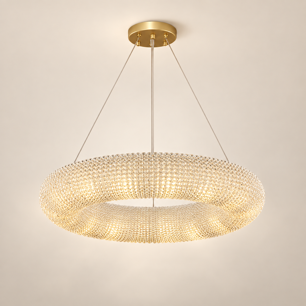 Liora K9 Crystal Ring Chandelier