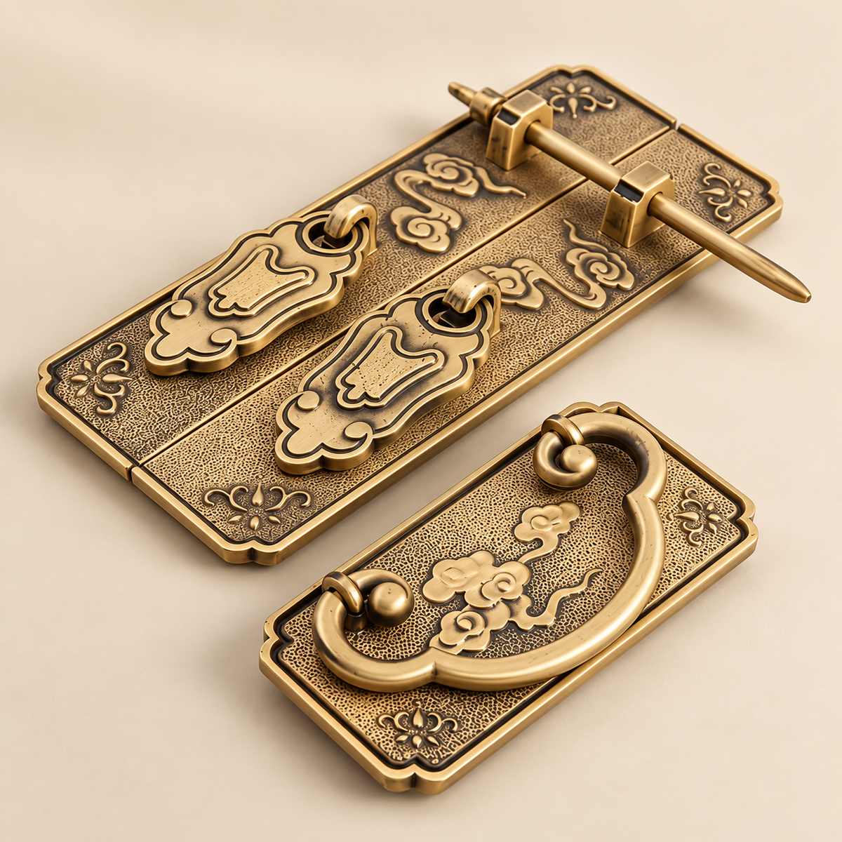 GoldenDynasty Brass Handle