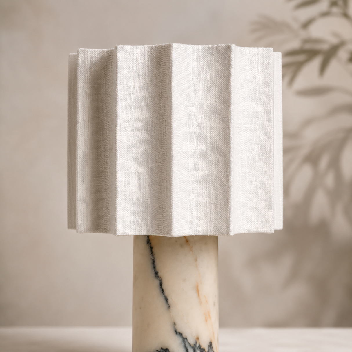 NordicGlow Marble Touch Table Lamp